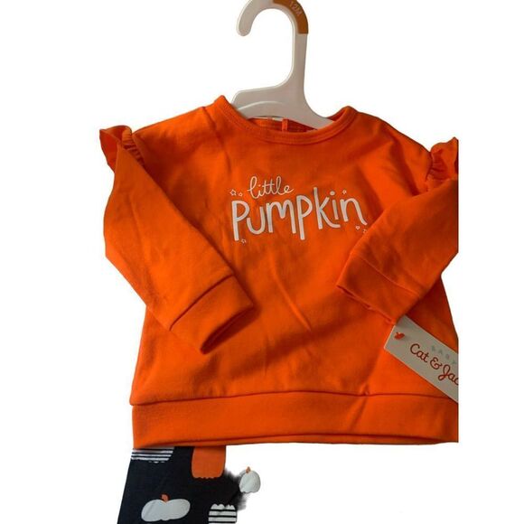 Little Pumpkin Fall 2 Piece Set 12mo - Picture 6 of 6